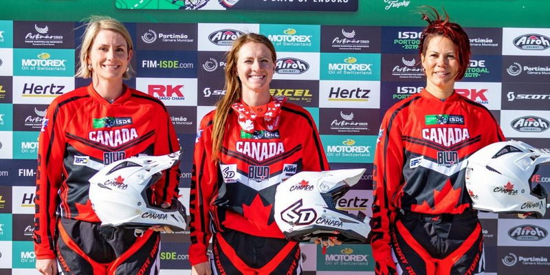 2019 Canadian ISDE Team Racing With Blud Lubricants At The FIM Portugal Enduro | Blud Lubricants
