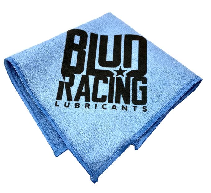 12" x 12" Microfiber Blud Racing Rag (3 rags per unit) - Blud Lubricants
