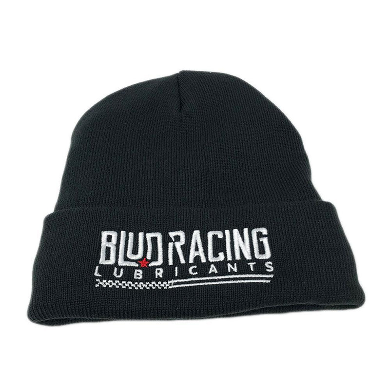 Wool Racing Beanie Blue